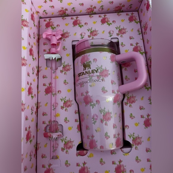 Stanley Other - Stanley X LoveShackFancy Quencher 20oz Tumbler Ibiza Sunset